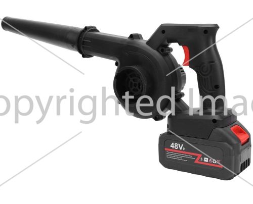 Аккумуляторная воздуходувка Blower MDHL CFJ001 48V 4Ah для уборки листьев, Беспроводной садовый пылесос дуйка 600W с мешком для пыли Черный
