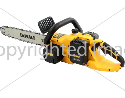 Аккумуляторная цепная пила DeWalt DCM575N 48V 5Ah 18" дюймов Шина 45 см, Беспроводная пила Деволт с 2 аккумуляторами для обрезки веток деревьев