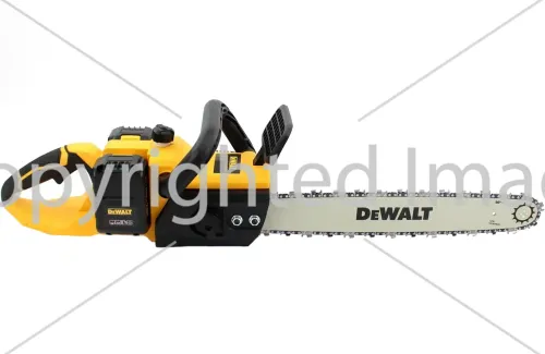 Аккумуляторная цепная пила DeWalt DCM575N 48V 5Ah 18" дюймов Шина 45 см, Беспроводная пила Деволт с 2 аккумуляторами для обрезки веток деревьев