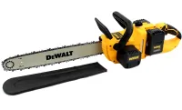 Аккумуляторная цепная пила DeWalt DCM575N 48V 5Ah 18" дюймов Шина 45 см, Беспроводная пила Деволт с 2 аккумуляторами для обрезки веток деревьев
