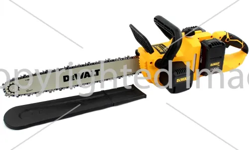 Аккумуляторная цепная пила DeWalt DCM575N 48V 5Ah 18" дюймов Шина 45 см, Беспроводная пила Деволт с 2 аккумуляторами для обрезки веток деревьев
