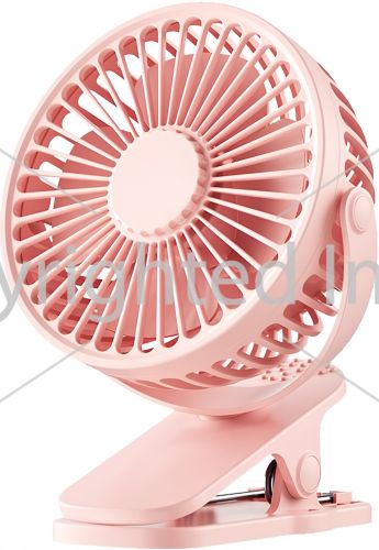 Настольный вентилятор на прищепке Small Fan WX-6507 портативный мини-вентилятор, охладитель воздуха на аккумуляторе с зажимом 3 режима работы USB