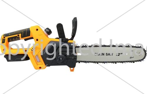 Аккумуляторная цепная пила DeWalt DCM565N 36V 5Ah 12" дюймов для обрезки веток деревьев 2 аккумулятора, Беспроводная электропила Деволт в кейсе