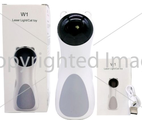 Автоматическая лазерная игрушка Catget LY-876 W1 для котов и кошек, Смарт игрушка с лазером для домашних животных 5 режимов от USB и батареек