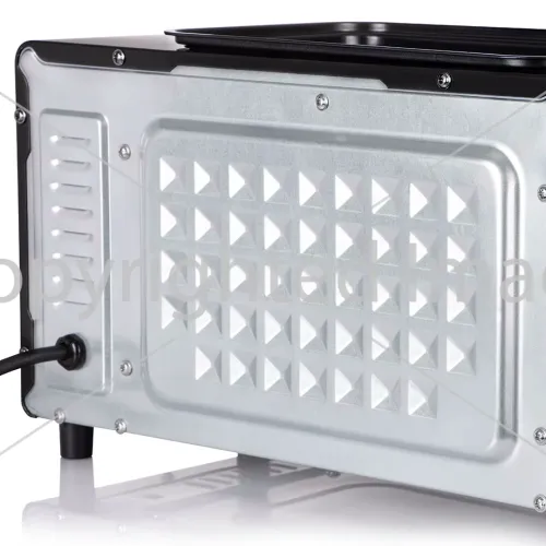 Мини электропечь Hoffmans HM-748 800W 12л настольная электрическая духовка с таймером и механическим управлением температур до 250 градусов от сети