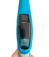 Аккумуляторный ручной культиватор Makita HA-1039 для рыхления и прополки огорода, Беспроводной электрокультиватор с 2 аккумуляторами для сада Синий