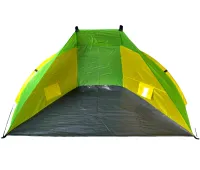 Пляжная двухместная палатка-тент Ракушка Send Tent WM-0T103 Зеленая 210×120×105 см автоматическая туристическая тент палатка с каркасом для кемпинга