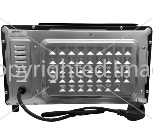 Мини электропечь Hoffmans HM-748 800W 12л настольная электрическая духовка с таймером и механическим управлением температур до 250 градусов от сети