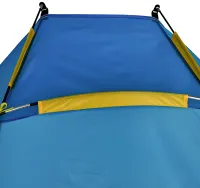 Пляжная двухместная палатка-тент Ракушка Send Tent WM-0T103 Синяя 210×120×105 см автоматическая туристическая тент палатка с каркасом для кемпинга