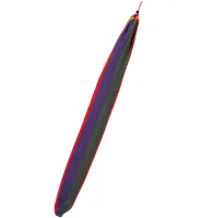 Подвесное кресло качалка Springos HM047 с 2 подушками без планки, одноместный мексиканский тканевый гамак без перекладины с чехлом KY-4535 Красный