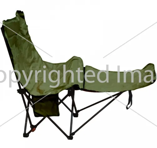 Раскладное кресло шезлонг Lesko DL-274 Green до 120 кг для кемпинга 160х55х60 см складной туристический лежак раскладушка в чехле Зеленый Ranger