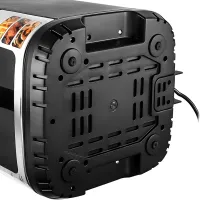 Аэрогриль мультипечь Hoffmans HM-791 8 л 2000W сенсорная безмаслянная аэрофритюрница на 2 тэна с LED дисплеем, таймером и регулировкой температуры