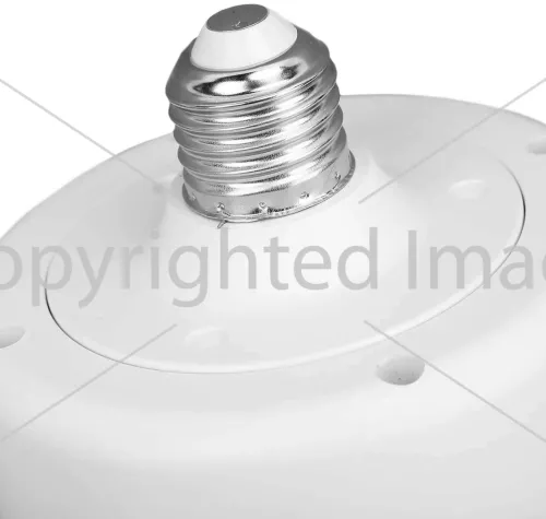 Электрический потолочный вентилятор лампа LED Fan Light CHP-008 2835 2в1 в патрон E27 с пультом дистанционного управления, RGB люстра с вентилятором