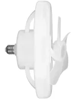 Электрический потолочный вентилятор лампа LED Fan Light CHP-008 2835 2в1 в патрон E27 с пультом дистанционного управления, RGB люстра с вентилятором