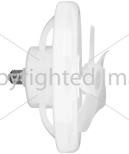 Электрический потолочный вентилятор лампа LED Fan Light CHP-008 2835 2в1 в патрон E27 с пультом дистанционного управления, RGB люстра с вентилятором
