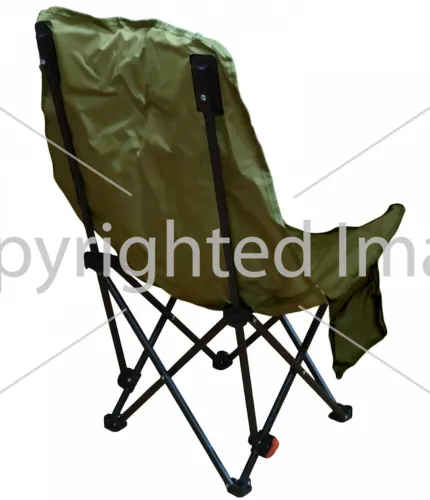 Раскладное кресло шезлонг Lesko DL-274 Green до 120 кг для кемпинга 160х55х60 см складной туристический лежак раскладушка в чехле Зеленый Ranger