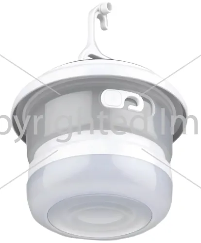 Аккумуляторный фонарь с RGB лентой Camping Light YX-669 подвесная LED лампа на солнечной батарее с гирляндой 10 м и крючком для кемпинга USB YX669